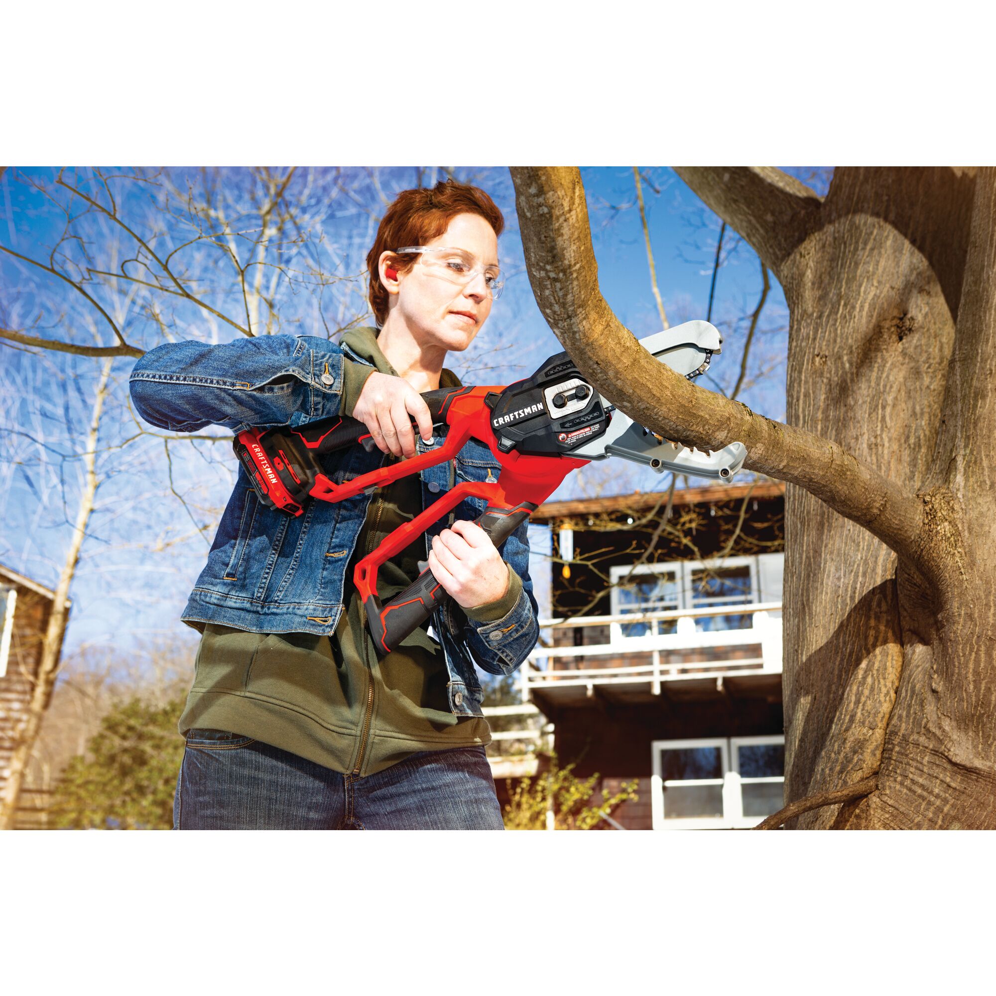 V20 6 in. Cordless Compact Chainsaw Lopper Kit 2.0Ah CRAFTSMAN