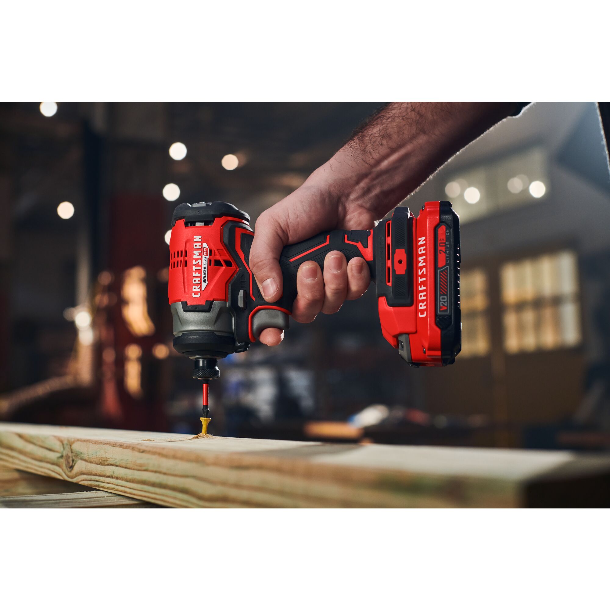 Craftsman v20 brushless top impact driver