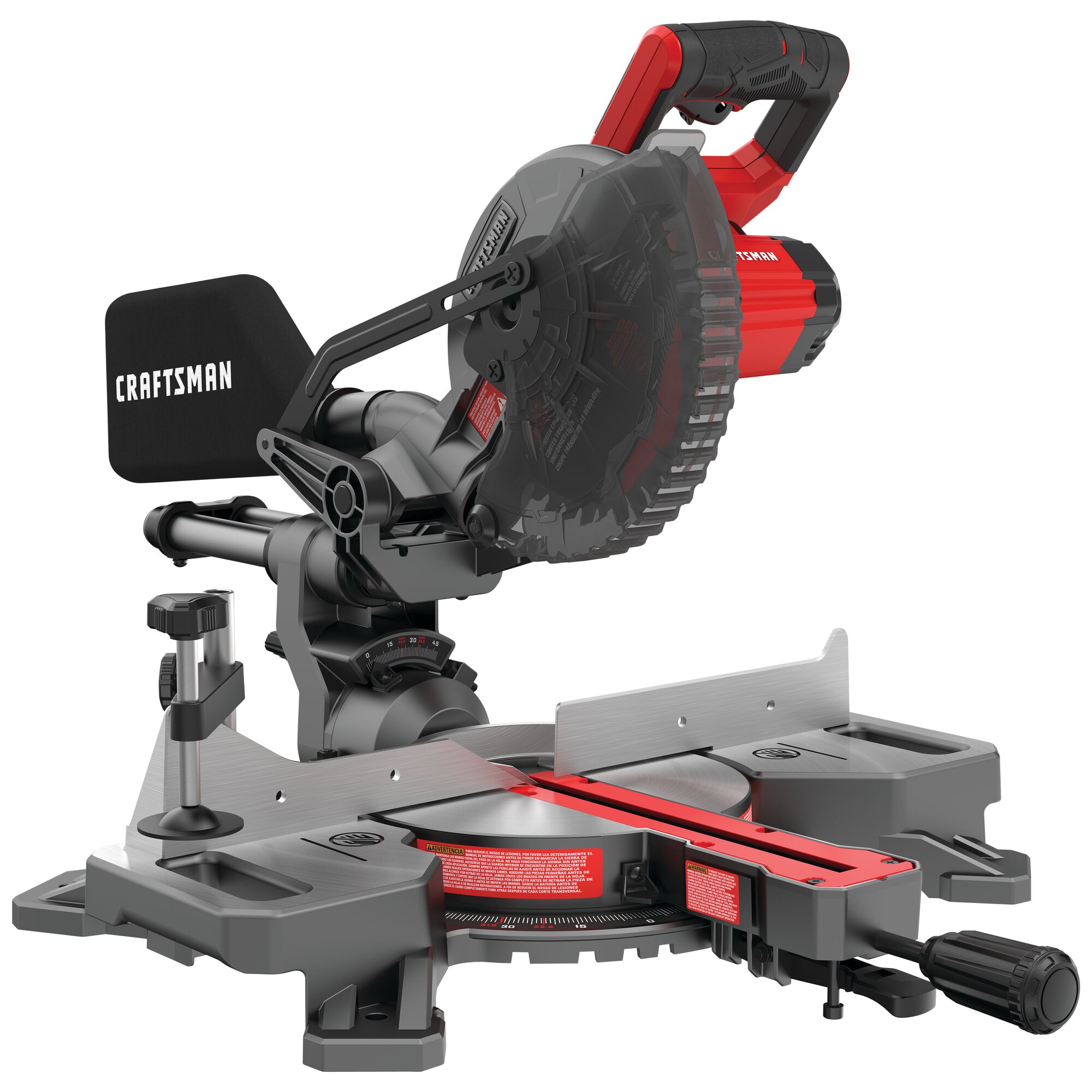 Craftsman miter 2025 saw laser battery