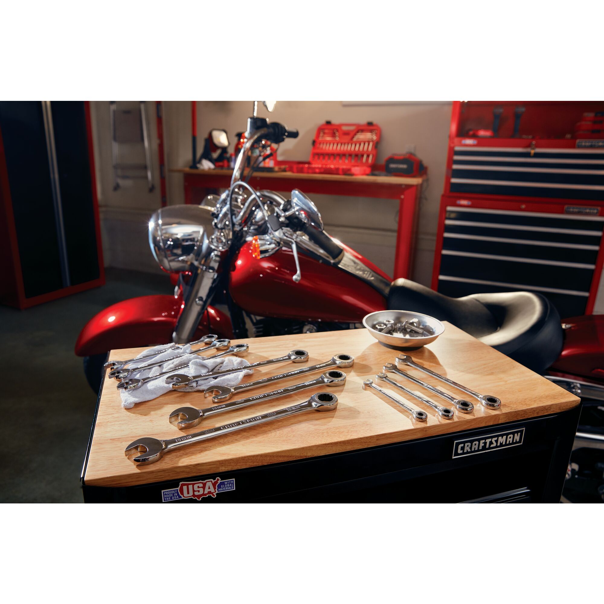 11 pc. Metric Ratcheting Combination Wrench Set CRAFTSMAN