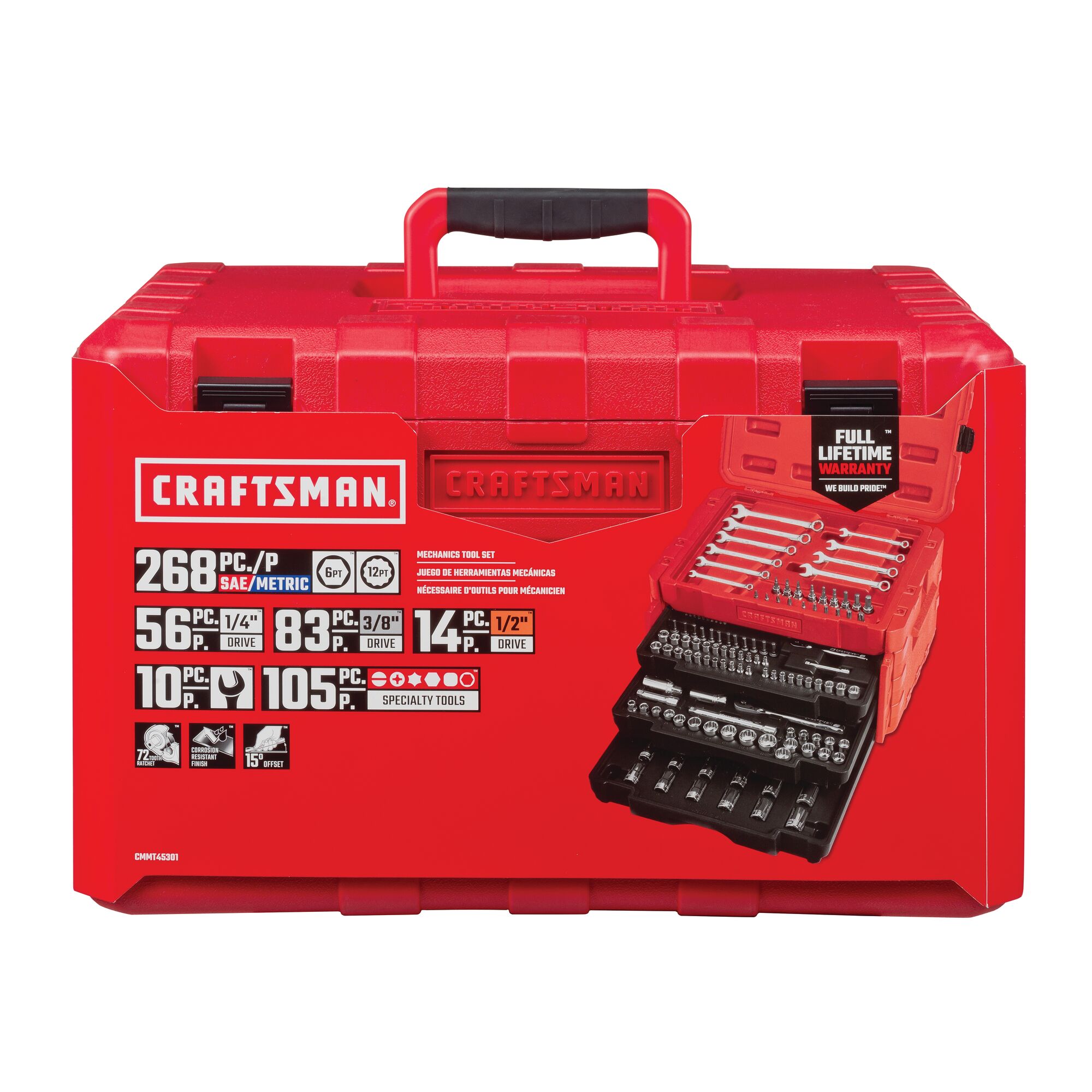 Craftsman 450 clearance piece tool set