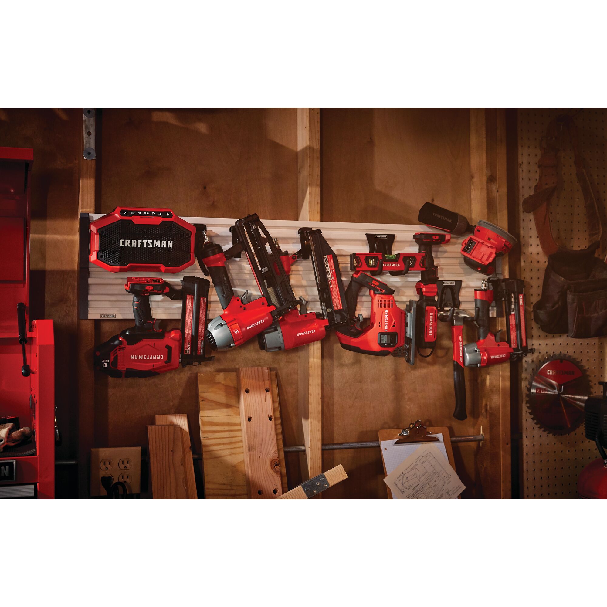 Craftsman versatrack tool box discount
