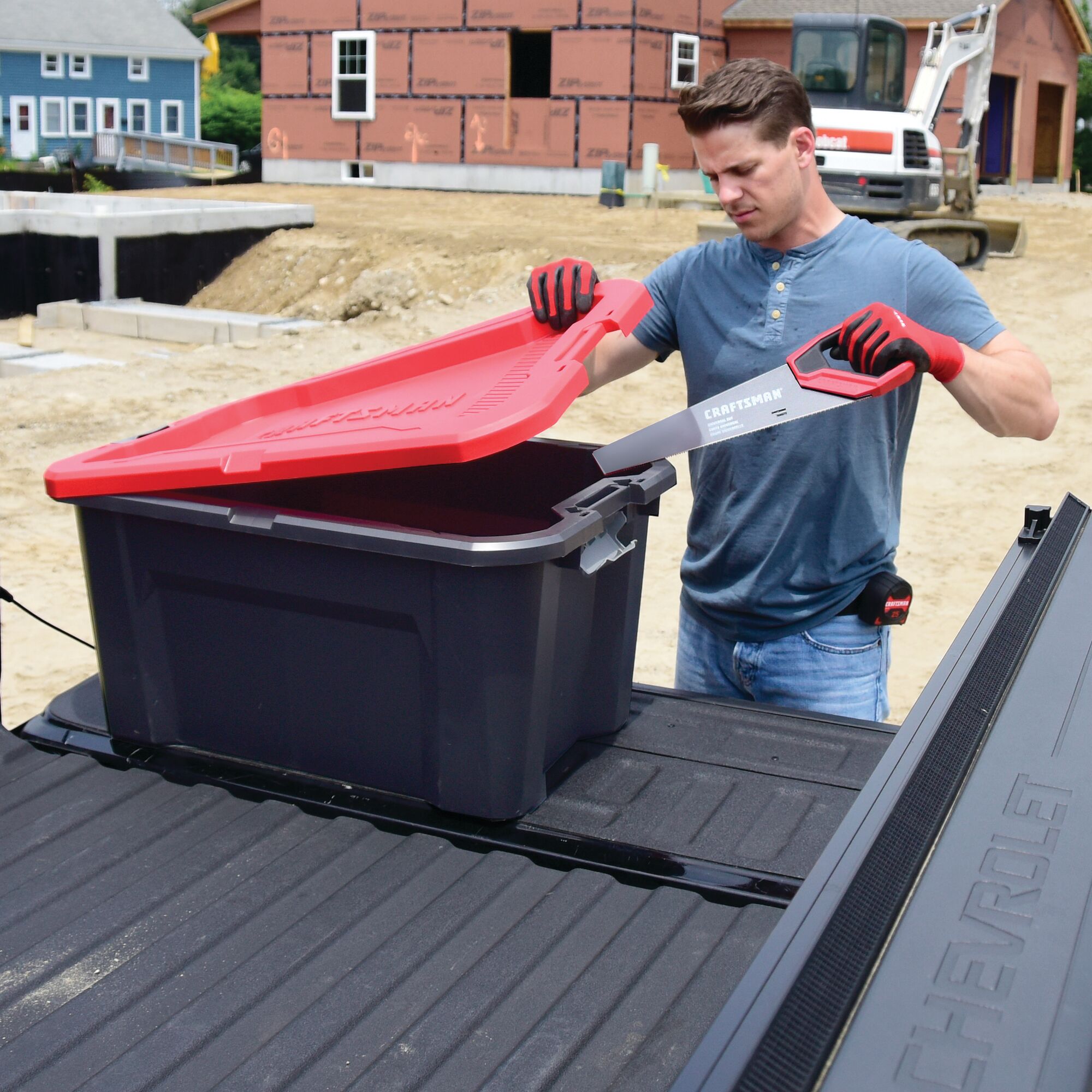 Craftsman tote discount tool box