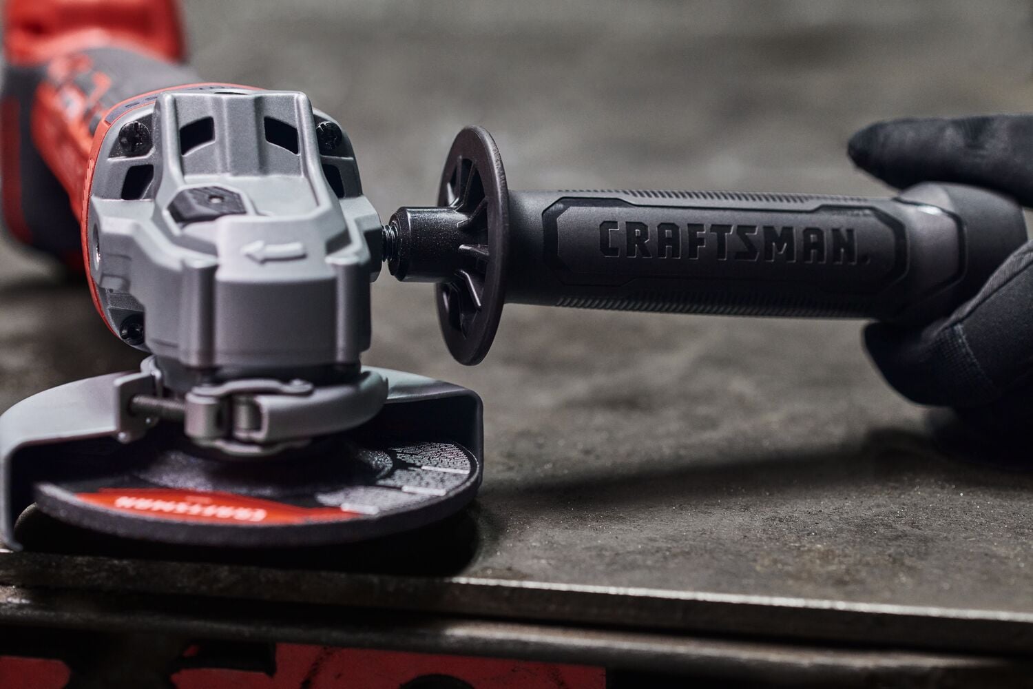 View of CRAFTSMAN Grinders  being used by consumer