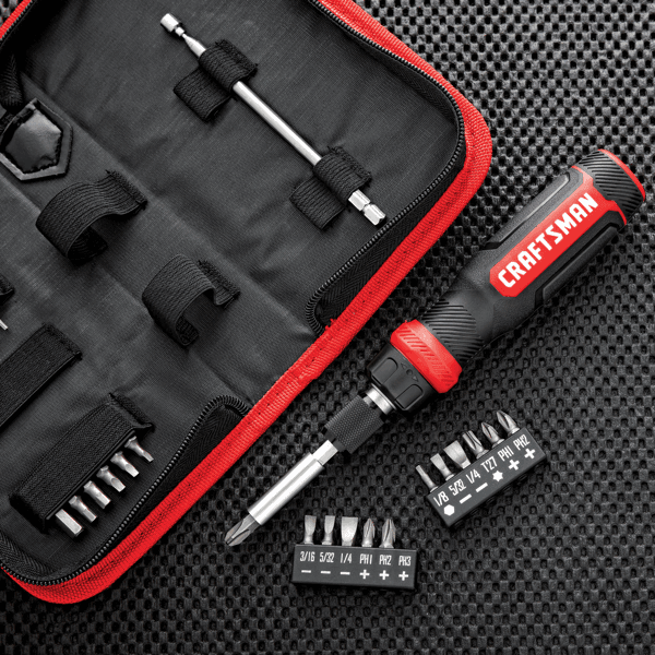 View of CRAFTSMAN Screwdrivers: Multi Bits highlighting product features