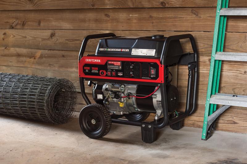 View of CRAFTSMAN Generator in environment