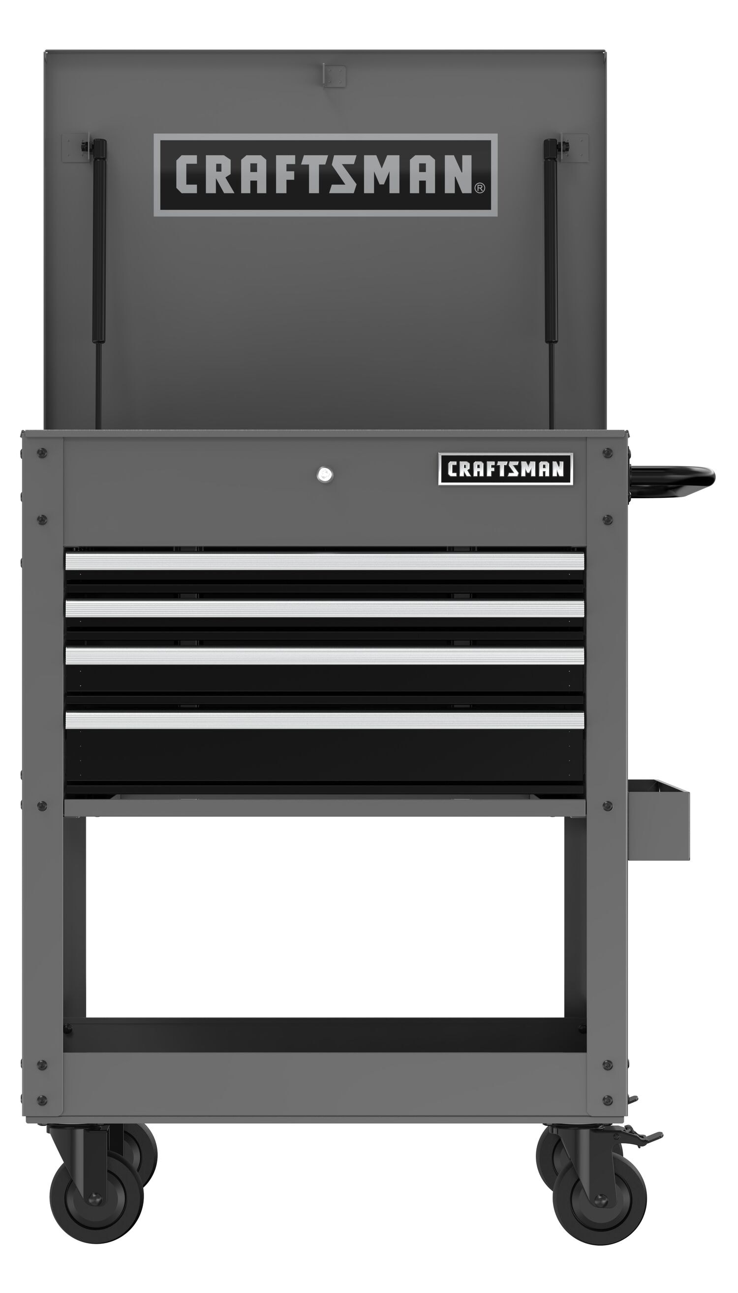 CRAFTSMAN Utility Cart Gray Front View