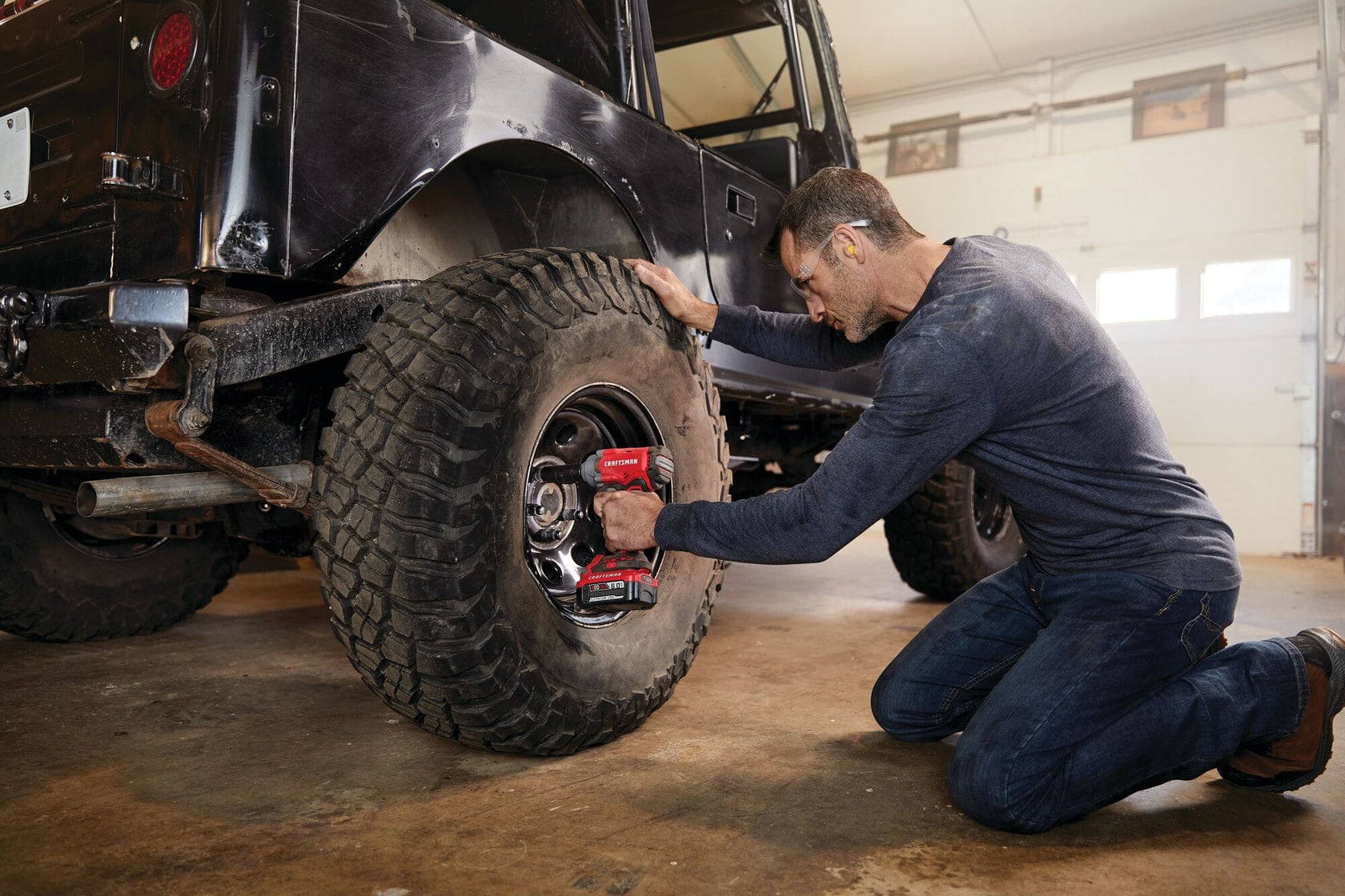 View of CRAFTSMAN Wrenches: Impact  being used by consumer